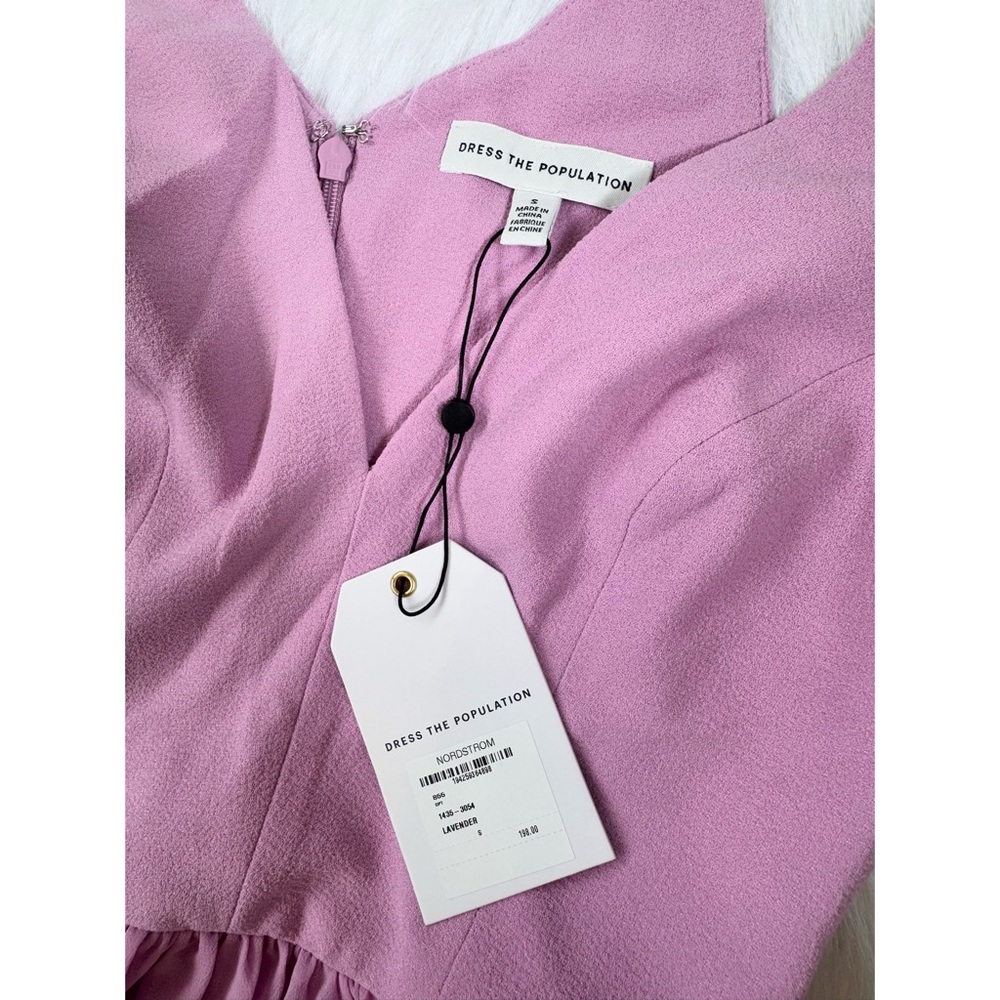NWT Dress the Population Alicia Dress 💖 - Picture 5 of 9